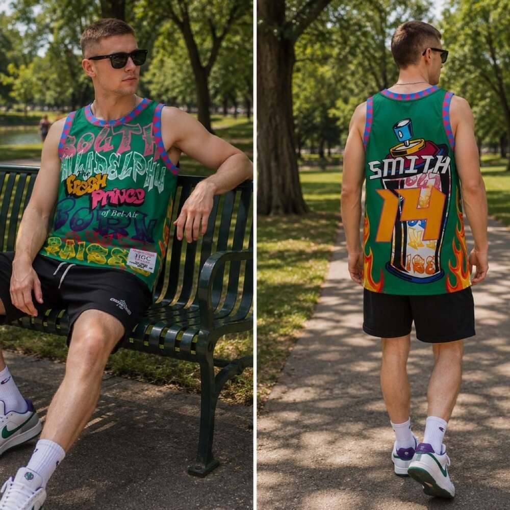 Headgear Classics Fresh Prince of Bel-Air Smith 14 Jersey